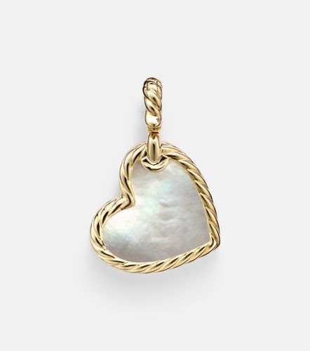 Pendentif DY Elements® Heart en or 18 ct (750/1000) avec diamants et perle - David Yurman - Modalova