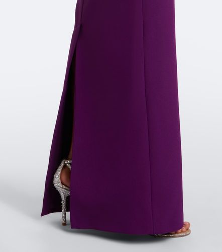 Robe longue asymétrique Millie en crêpe - Safiyaa - Modalova