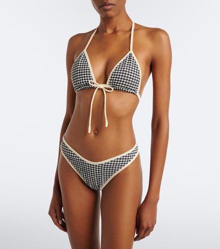 Haut de bikini Emma à carreaux Vichy - Montce - Modalova
