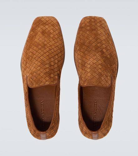 Mocassins Palazzo en daim Intrecciato - Bottega Veneta - Modalova