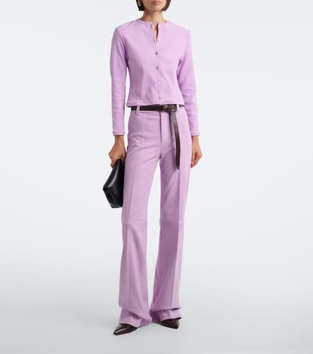 Pantalon évasé Lizzy en daim - Stouls - Modalova
