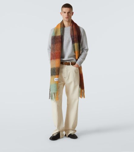 Écharpe Vally en alpaga mélangé - Acne Studios - Modalova