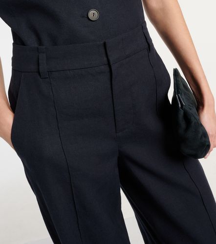 Pantalon ample en lin mélangé - Vince - Modalova