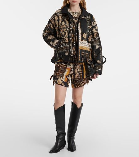 Veste bomber Granger imprimée en coton - Marant Etoile - Modalova