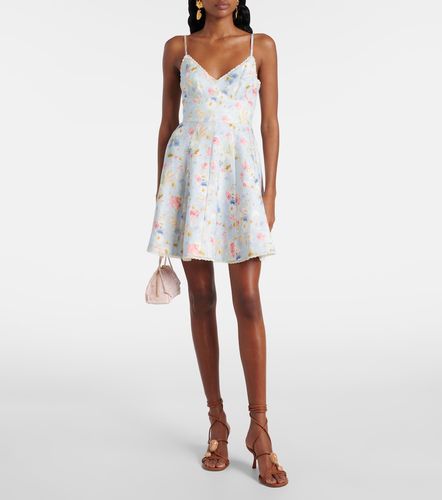 Robe Lucky en lin à fleurs - Zimmermann - Modalova