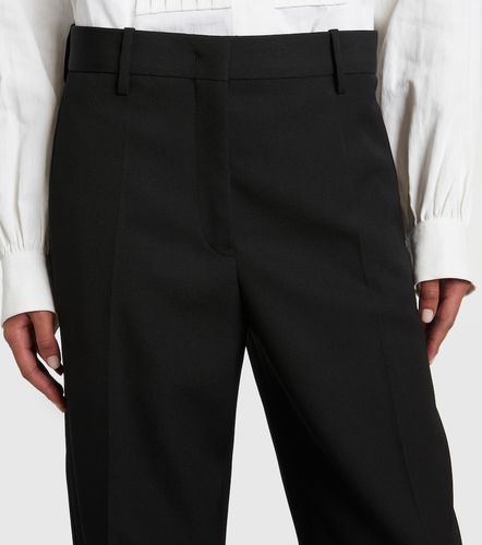 Pantalon droit à taille basse en laine - Jil Sander - Modalova