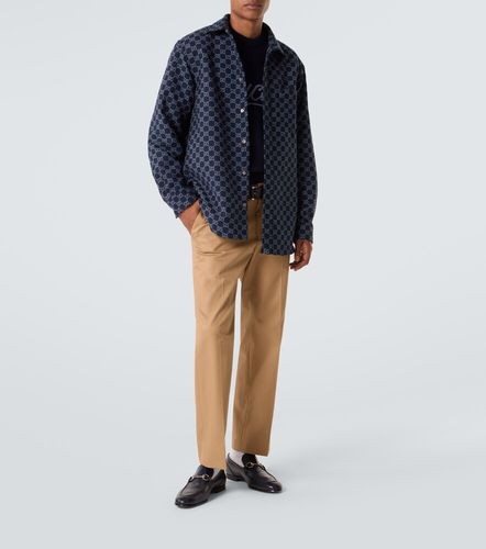 Chemise GG en jacquard de laine - Gucci - Modalova