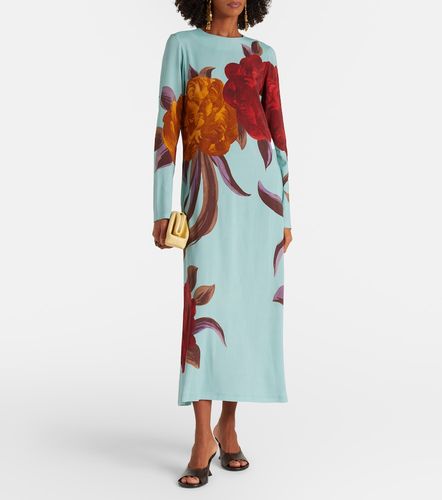 Robe midi Swing à fleurs - La DoubleJ - Modalova