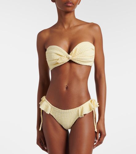 Culotte de bikini Uno à carreaux vichy - Montce - Modalova
