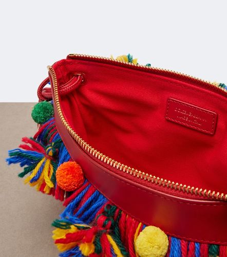 Pochette tressée à franges - Dolce&Gabbana - Modalova