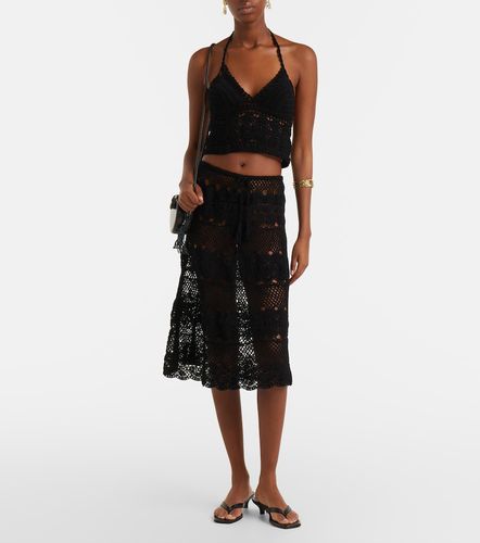 Jupe midi Filigree en coton - Anna Kosturova - Modalova