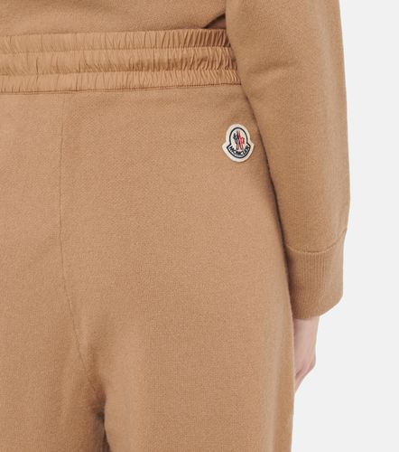 Pantalon de survêtement en laine et cachemire - Moncler - Modalova