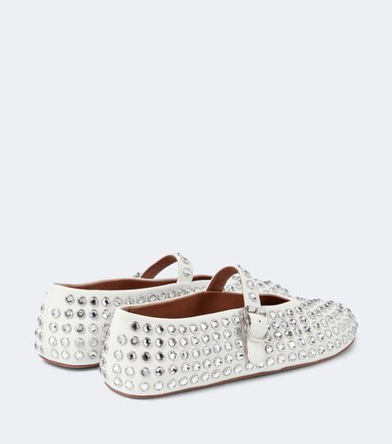 Alaïa Ballerines en cuir à ornements - Alaia - Modalova