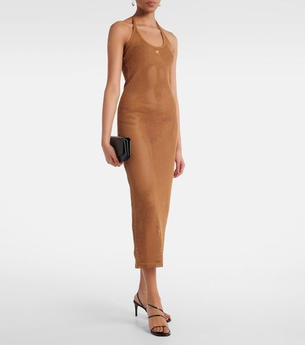 Courrèges Robe midi en coton - Courreges - Modalova