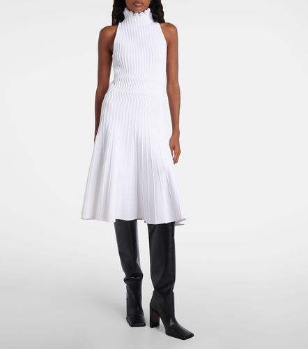 Alaïa Robe midi à col roulé - Alaia - Modalova