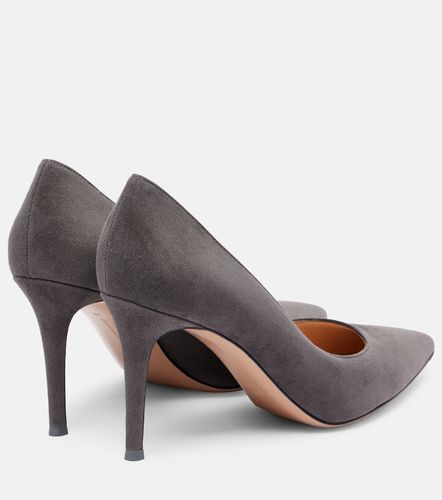 Escarpins Gianvito 85 en daim - Gianvito Rossi - Modalova