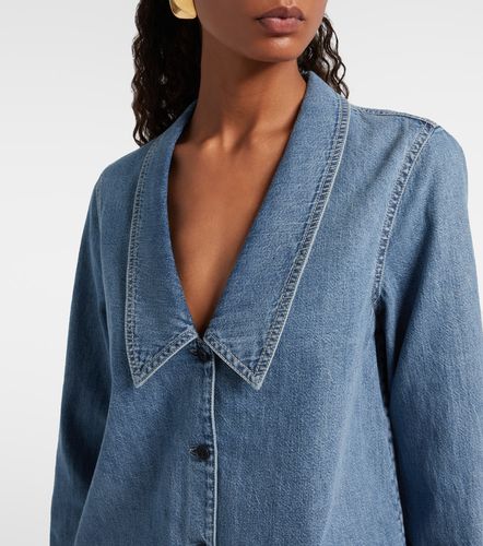 Frame Chemise Low Collar en jean - Frame - Modalova