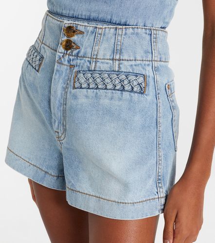 Zimmermann Short Wanderlust en jean - Zimmermann - Modalova