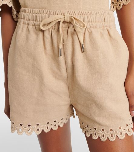 Short Balyme brodé en coton - Marant Etoile - Modalova