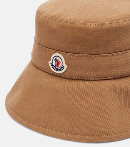 Chapeau bob en toile de coton à logo - Moncler - Modalova