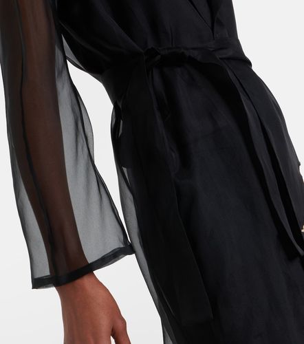 Peignoir Elegante Vodka en soie à broderie - Max Mara - Modalova