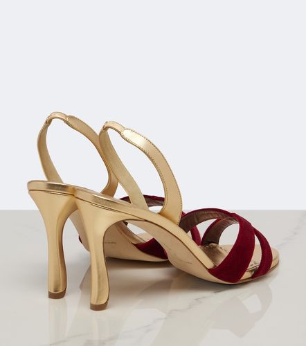 Sandales slingback Callydra en cuir - Manolo Blahnik - Modalova