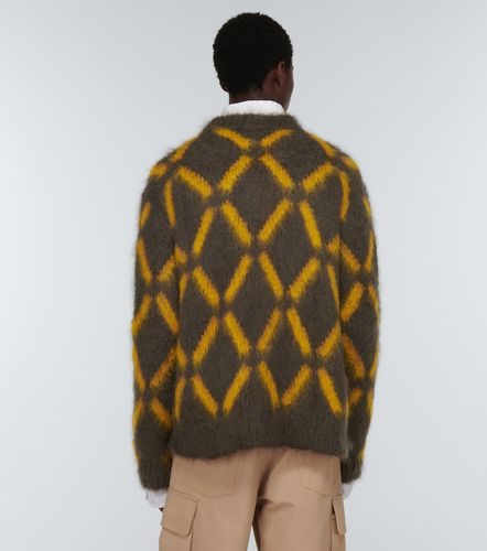 Pull intarsia en mohair mélangé - Marni - Modalova