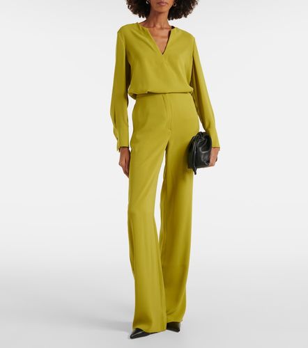 Pantalon droit Medusa à taille haute - Max Mara - Modalova