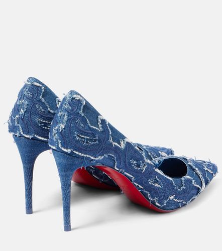 Escarpins Kate 85 en jean - Christian Louboutin - Modalova