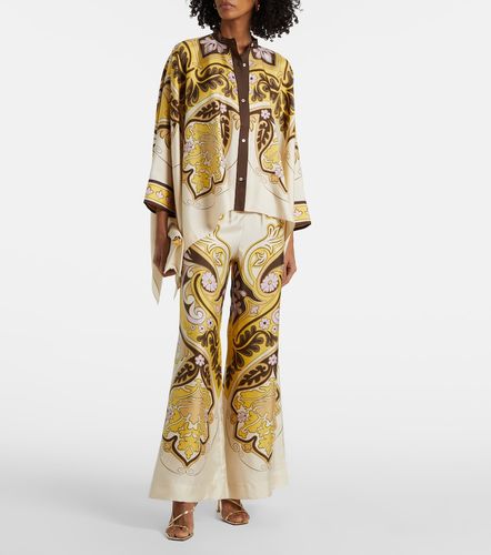 Chemise Spells Placée en soie - La DoubleJ - Modalova