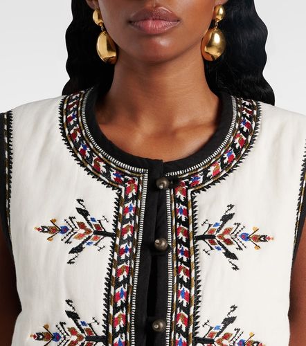 Veste sans manches Zeana brodée - Marant Etoile - Modalova