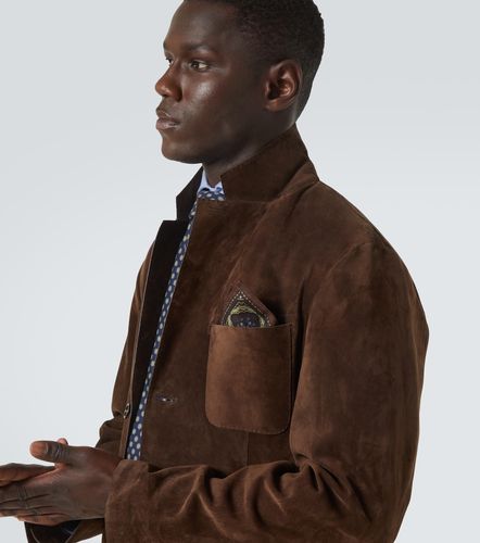 Carré de poche imprimé en soie - Dunhill - Modalova