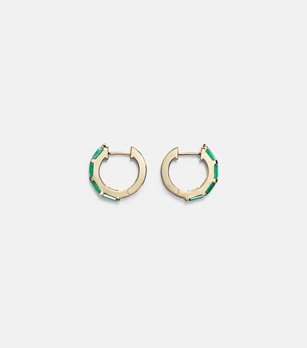 Boucles d'oreilles Hugie en or 18 ct et émeraudes - Shay Jewelry - Modalova