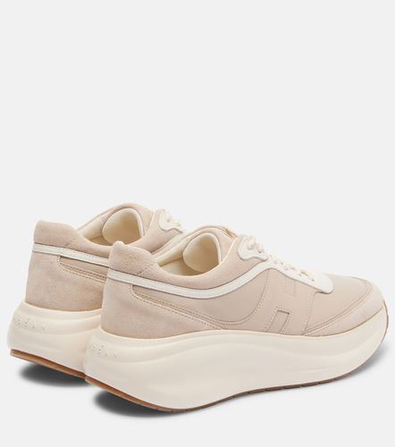 Baskets H696 à plateforme en cuir - Hogan - Modalova