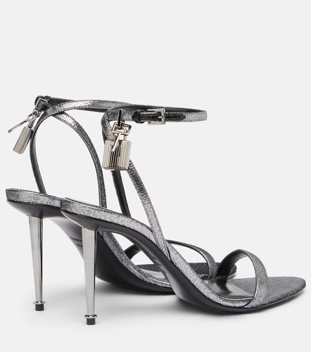 Sandales Padlock 85 métallisées - Tom Ford - Modalova