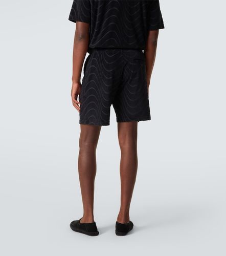 Short brodé en coton mélangé - Frescobol Carioca - Modalova