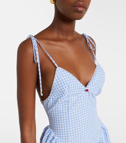 Robe longue Paloma en popeline de coton - Bananhot - Modalova