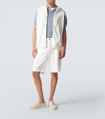 Short cargo en coton mélangé - Brunello Cucinelli - Modalova