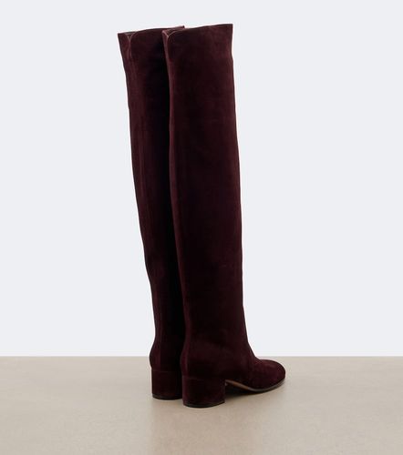 Gianvito Rossi Bottes en daim - Gianvito Rossi - Modalova