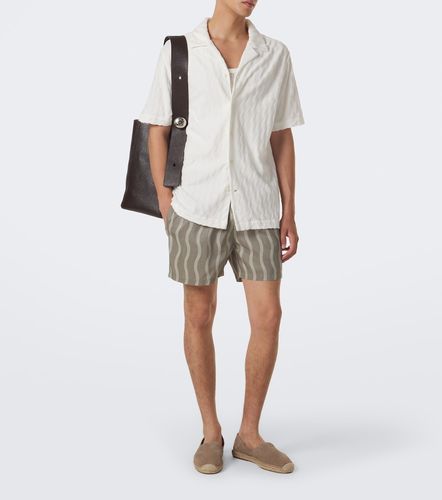 Chemise de bowling en coton mélangé - Frescobol Carioca - Modalova