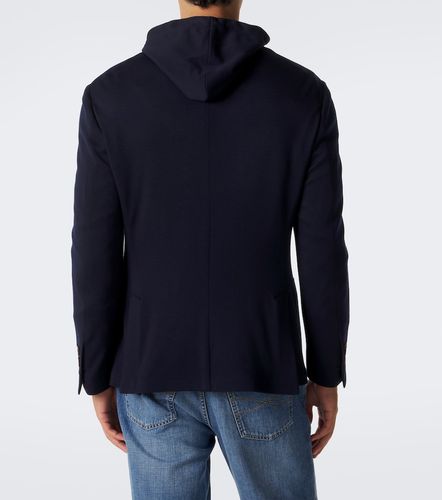 Eleventy Blazer en laine à capuche - Eleventy - Modalova