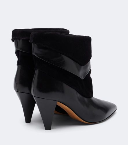 Bottines Lyone en cuir et daim - Isabel Marant - Modalova