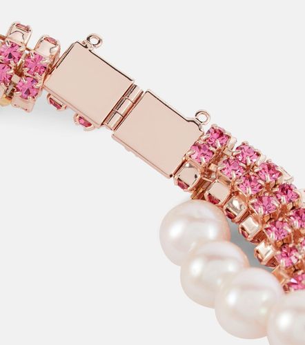 Collier à cristaux et perles - Magda Butrym - Modalova