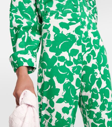 Pantalon évasé Brooklyn à fleurs - Diane von Furstenberg - Modalova