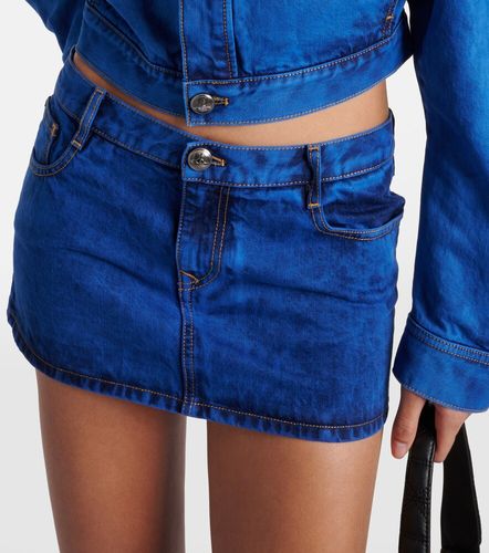 Mini-jupe taille basse en denim - Vivienne Westwood - Modalova