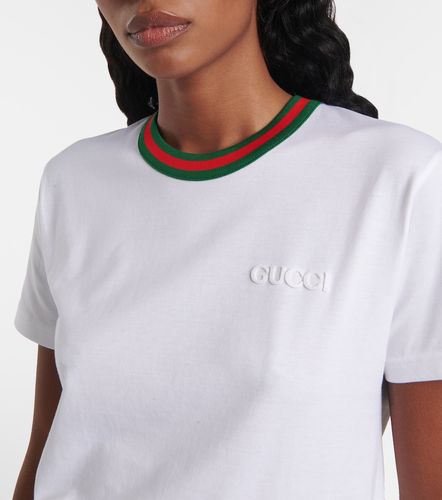T-shirt New 70s en jersey de coton imprimé - Gucci - Modalova