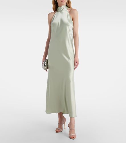 Galvan Robe longue Sienna en satin - Galvan - Modalova