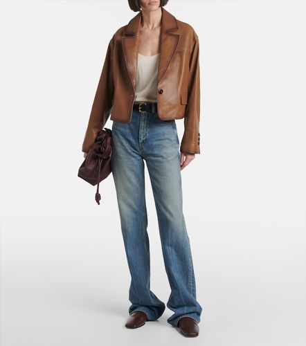Veste raccourcie en cuir - Dorothee Schumacher - Modalova