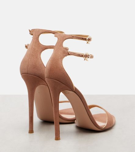 Gianvito Rossi Sandales 110 en daim - Gianvito Rossi - Modalova