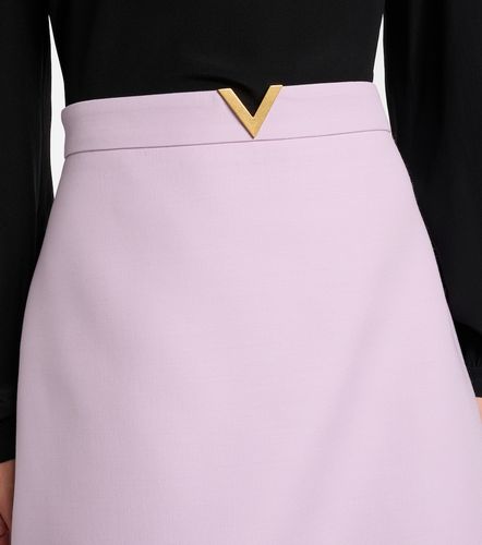 Mini-jupe en Crêpe Couture - Valentino - Modalova